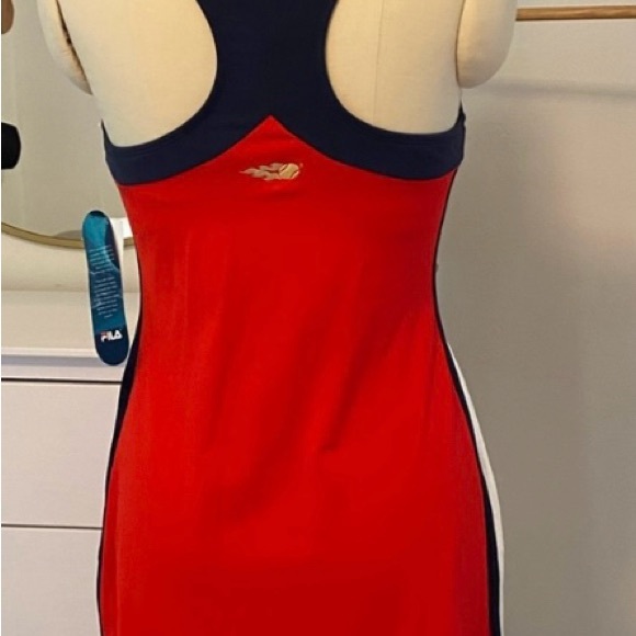 Fila tennis dress. Size L. Built in bra - Picture 2 of 2